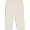 Tapered-fit track pants in cashmere