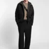 Tapered-fit trousers in a wool blend