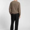 Tapered-fit trousers in a wool blend