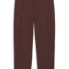 Tapered-fit trousers in cotton twill Tapered-fit trousers in cotton twill