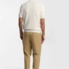 Tapered-fit trousers in stretch cotton