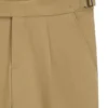 Tapered-fit trousers in stretch cotton