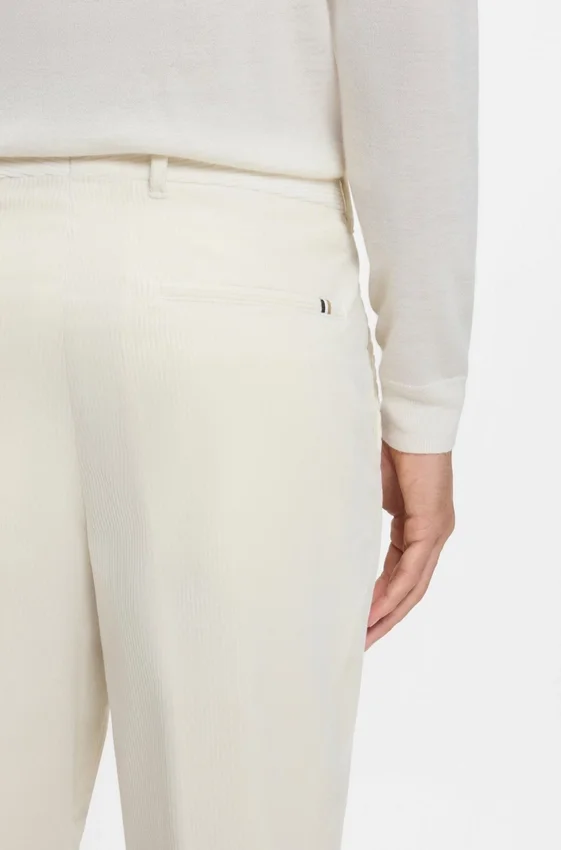 Tapered-fit trousers in stretch-cotton corduroy Tapered-fit trousers in stretch-cotton corduroy