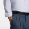 Tapered-fit trousers in stretch-cotton twill