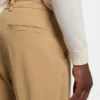 Tapered-fit trousers in stretch twill