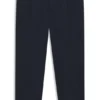 Tapered-fit trousers in stretch twill