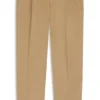 Tapered-fit trousers in stretch twill