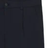 Tapered-fit trousers in stretch twill