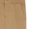Tapered-fit trousers in stretch twill