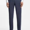 Tapered-fit trousers in washable virgin wool Tapered-fit trousers in washable virgin wool