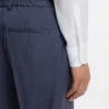 Tapered-fit trousers in washable virgin wool Tapered-fit trousers in washable virgin wool