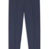 Tapered-fit trousers in washable virgin wool Tapered-fit trousers in washable virgin wool