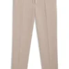Tapered-fit trousers with reversible drawstring Tapered-fit trousers with reversible drawstring