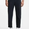 Tapered-fit trousers with water-repellent finish