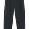 Tapered-fit trousers with water-repellent finish