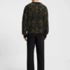 Tapestry-jacquard sweater in a relaxed fit