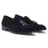 Tassel-trim loafers in velvet Tassel-trim loafers in velvet