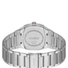 Telly stainless-steel watch with retro-inspired case