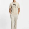 Tennis-artwork T-shirt in Pima cotton