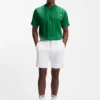 Textured-stripe T-shirt in cotton Textured-stripe T-shirt in cotton