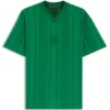 Textured-stripe T-shirt in cotton Textured-stripe T-shirt in cotton