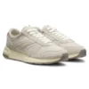 Textured-suede sneakers with logo details