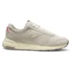 Textured-suede sneakers with logo details