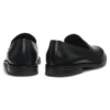 Textured-tongue loafers in leather Textured-tongue loafers in leather