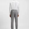 Thermo-regulating slim-fit trousers in virgin wool Thermo-regulating slim-fit trousers in virgin wool