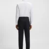 Thermo-regulating slim-fit trousers in virgin wool Thermo-regulating slim-fit trousers in virgin wool