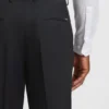 Thermo-regulating slim-fit trousers in virgin wool Thermo-regulating slim-fit trousers in virgin wool
