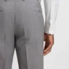 Thermo-regulating slim-fit trousers in virgin wool Thermo-regulating slim-fit trousers in virgin wool