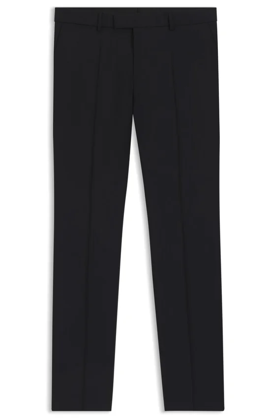 Thermo-regulating slim-fit trousers in virgin wool Thermo-regulating slim-fit trousers in virgin wool