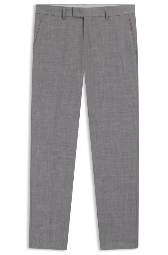Thermo-regulating slim-fit trousers in virgin wool Thermo-regulating slim-fit trousers in virgin wool
