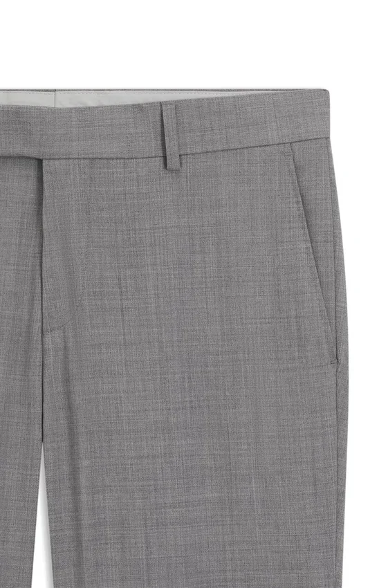 Thermo-regulating slim-fit trousers in virgin wool Thermo-regulating slim-fit trousers in virgin wool