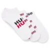 Three-pack of ankle-length socks