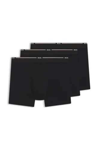 Three-pack of bamboo-blend boxer briefs