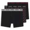 Three-pack of boxer briefs in stretch cotton