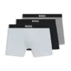 Three-pack of boxer briefs in stretch cotton