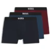 Three-pack of boxer briefs in stretch cotton