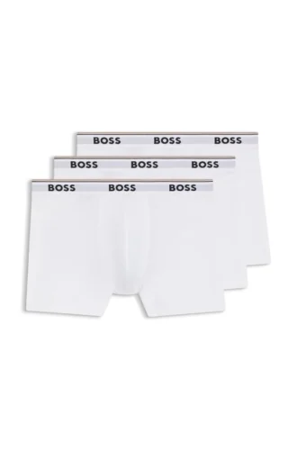 Three-pack of boxer briefs in stretch cotton
