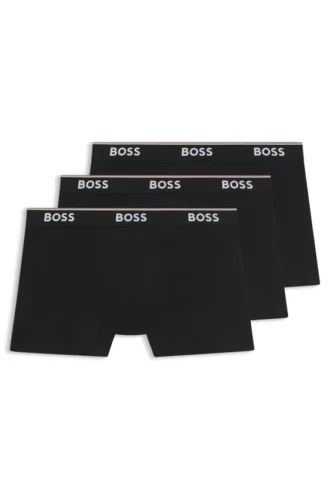 Three-pack of boxer briefs in stretch cotton