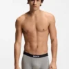 Three-pack of boxer briefs in stretch cotton