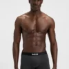 Three-pack of boxer briefs in stretch cotton