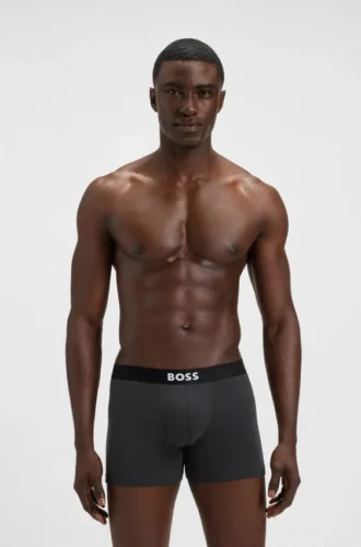 Three-pack of boxer briefs in stretch cotton