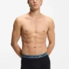 Three-pack of boxer briefs in stretch cotton