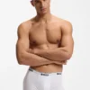 Three-pack of boxer briefs in stretch cotton