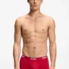 Three-pack of boxer briefs in stretch cotton