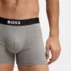Three-pack of boxer briefs in stretch cotton