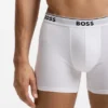 Three-pack of boxer briefs in stretch cotton